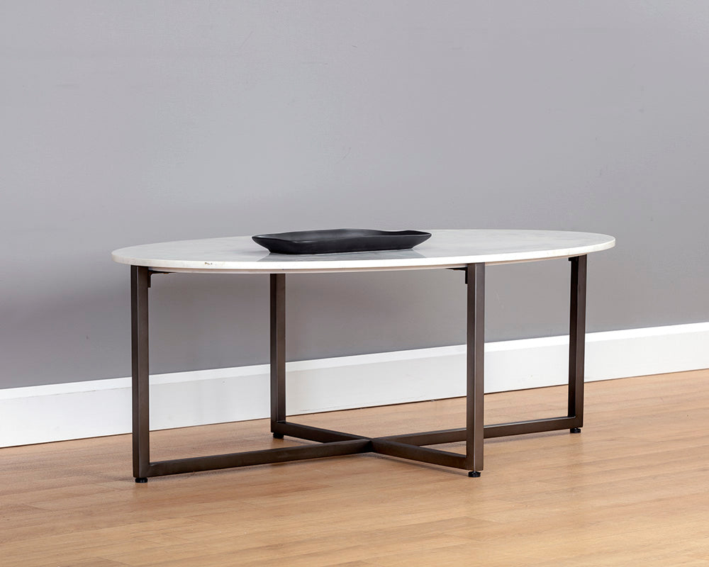 kiara-coffee-table-oval-106523 - view 2