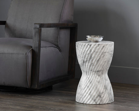 cara-end-table-marble-look-106774 - view 2