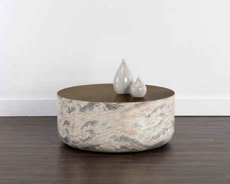 diaz-coffee-table-marble-look-107198 - view 2