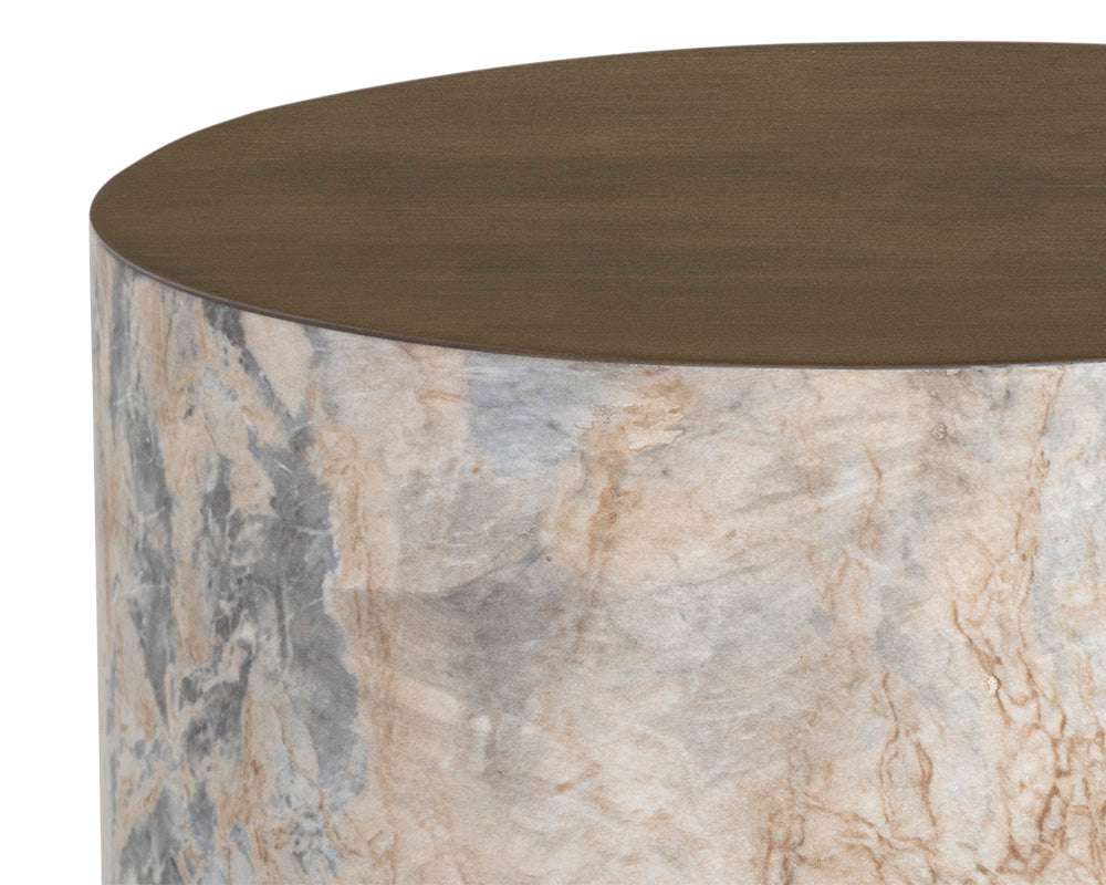 diaz-end-table-marble-look-107199 - view 7
