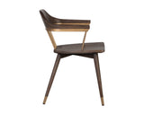 demi-dining-chair-distressed-brown-107287 - view 5
