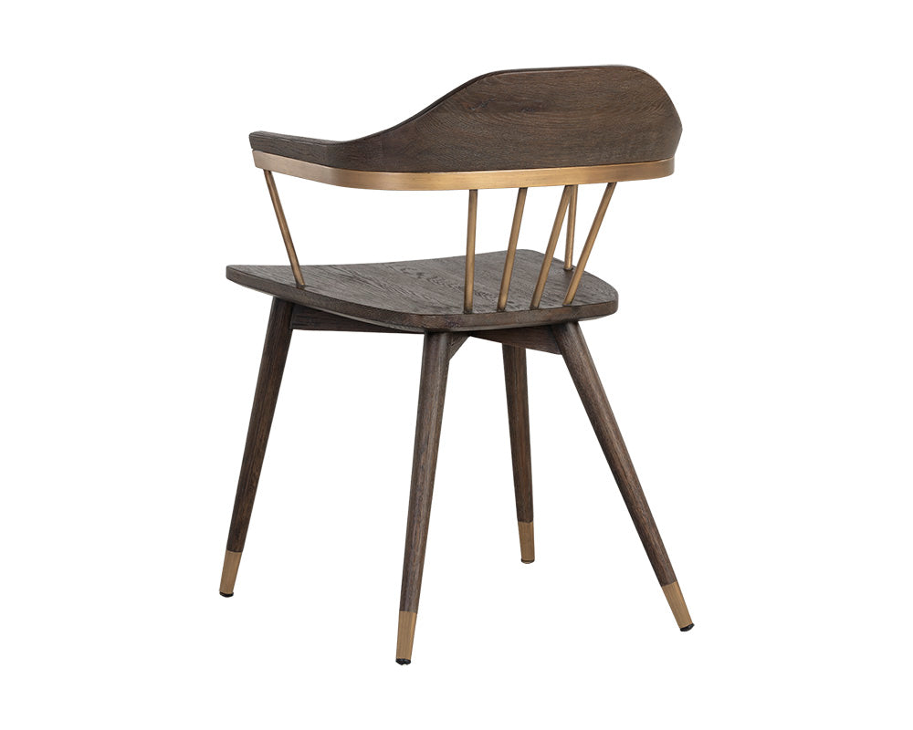 demi-dining-chair-distressed-brown-107287 - view 6