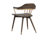 demi-dining-chair-distressed-brown-107287 - view 6