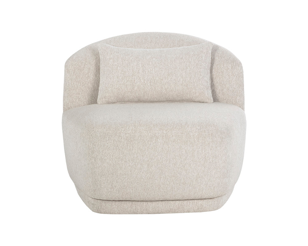 soraya-swivel-armless-chair-107454 - view 4