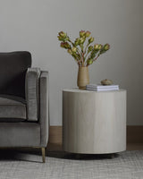 Hudson Round End Table - Kings Fine Art & Decor