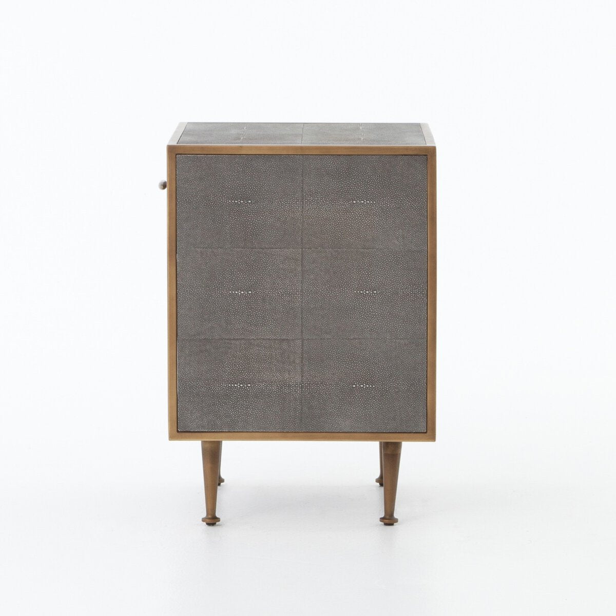 Shagreen Bedside Table - Kings Fine Art & Decor