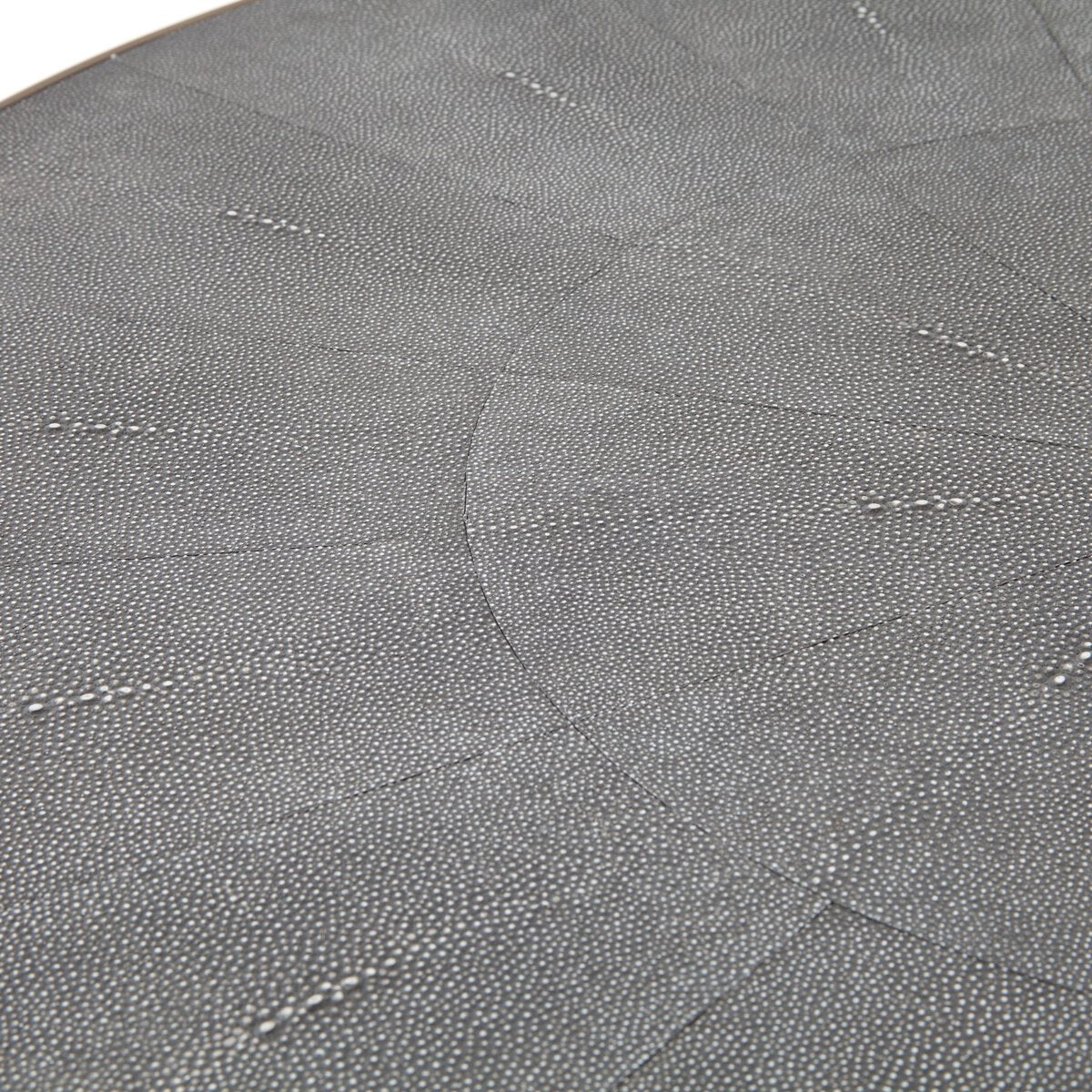 Shagreen Round Coffee Table - Kings Fine Art & Decor