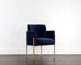 richie-dining-armchair-antique-brass-107665 - view 2