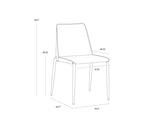 renee-stackable-dining-chair-black-107879 - view 10