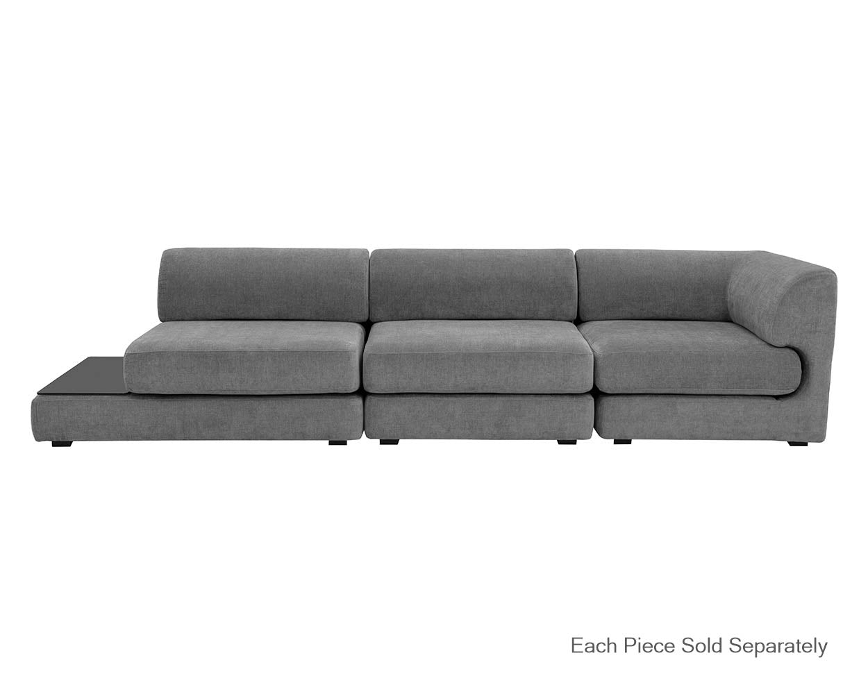 harmony-modular-armless-chair-left-shelf-107901 - view 3