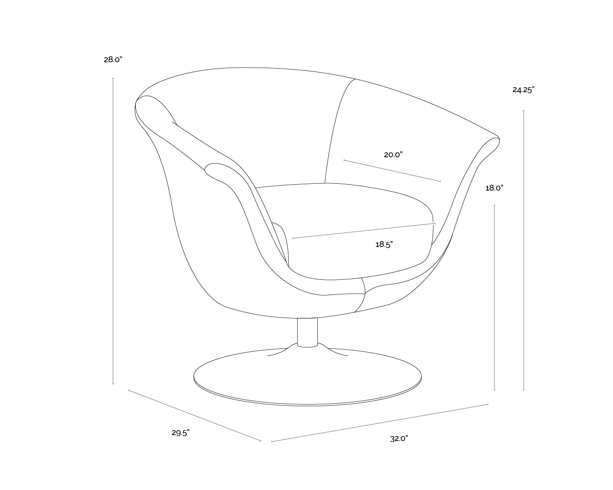 carine-swivel-lounge-chair-108045 - view 8