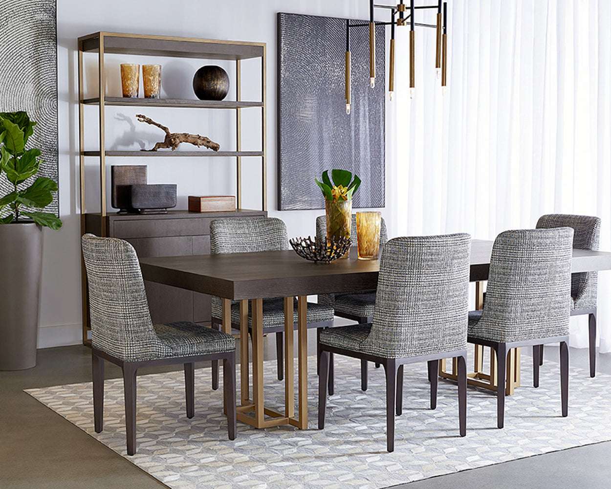 elisa-dining-chair-grey-oak-108128 - view 3