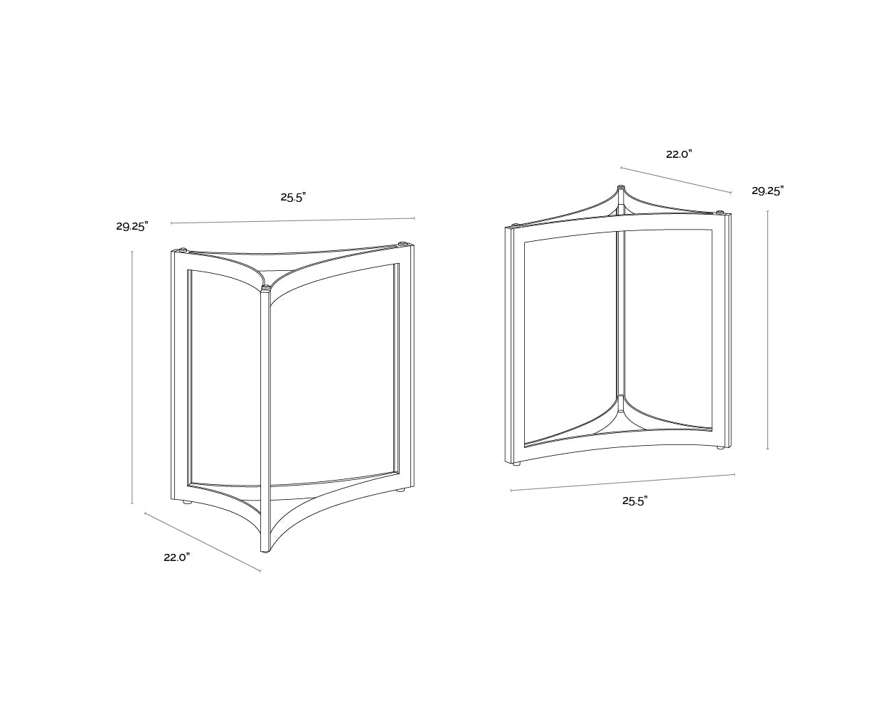 mendoza-dining-table-base-set-of-2-108136 - view 12