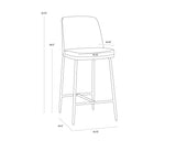 zeke-counter-stool-black-108518 - view 8