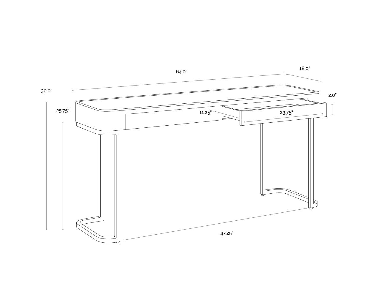 jamille-console-table-108892 - view 13