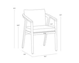 coraline-dining-armchair-109044 - view 9