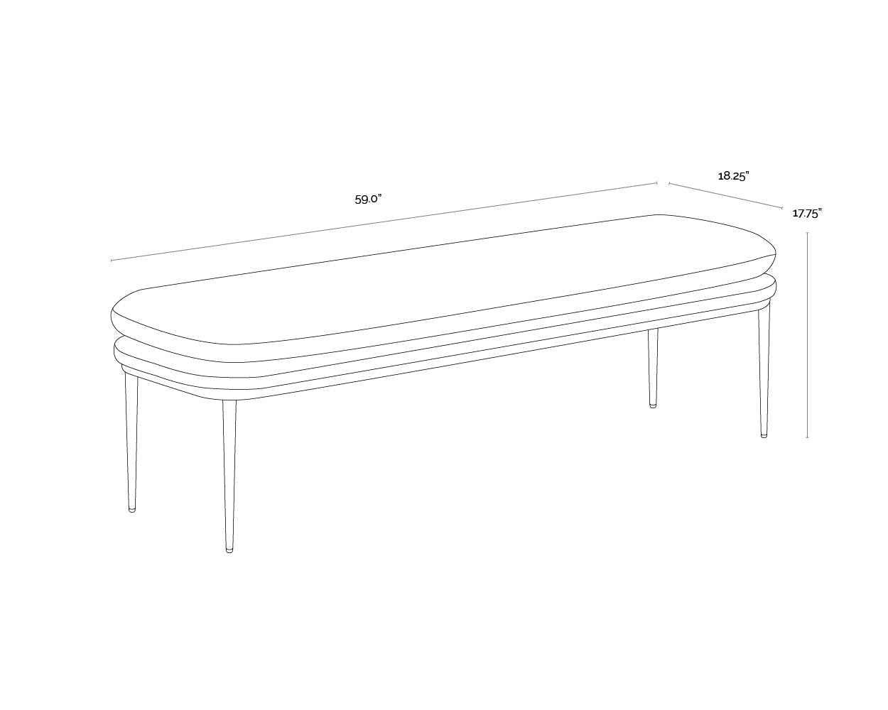 koffi-bench-dark-bronze-109313 - view 5