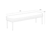 koffi-bench-dark-bronze-109313 - view 5