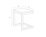 geneve-c-shaped-end-table-109535 - view 11