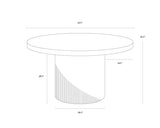nicolette-dining-table-marble-look-55-110480 - view 6