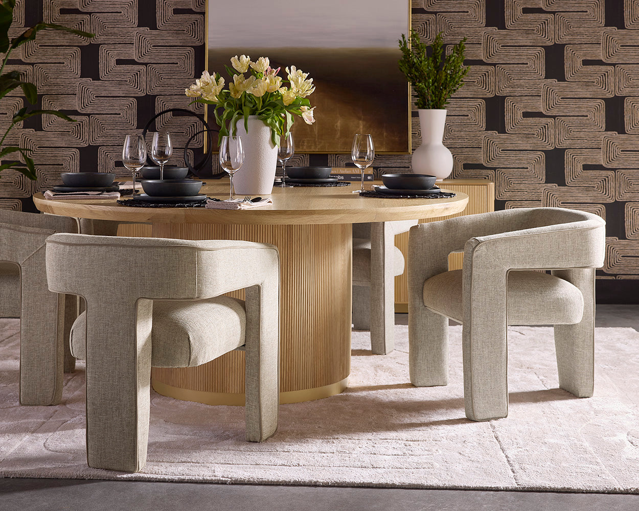 krasner-dining-armchair-109718 - view 2