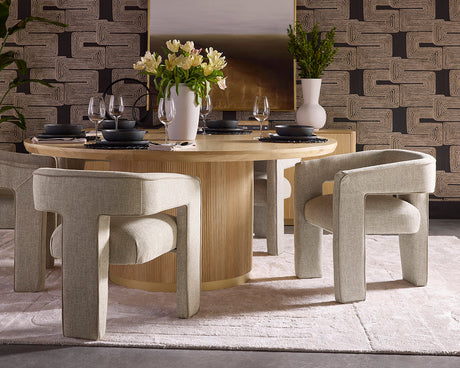 krasner-dining-armchair-109718 - view 2