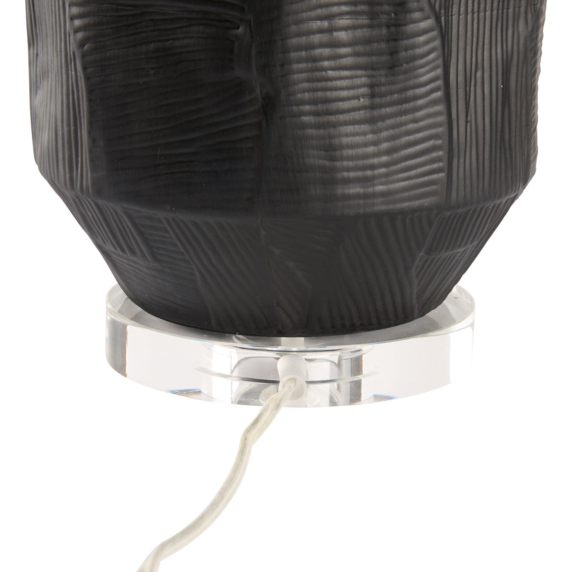 Furrow Lamp - Black