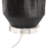 Furrow Lamp - Black