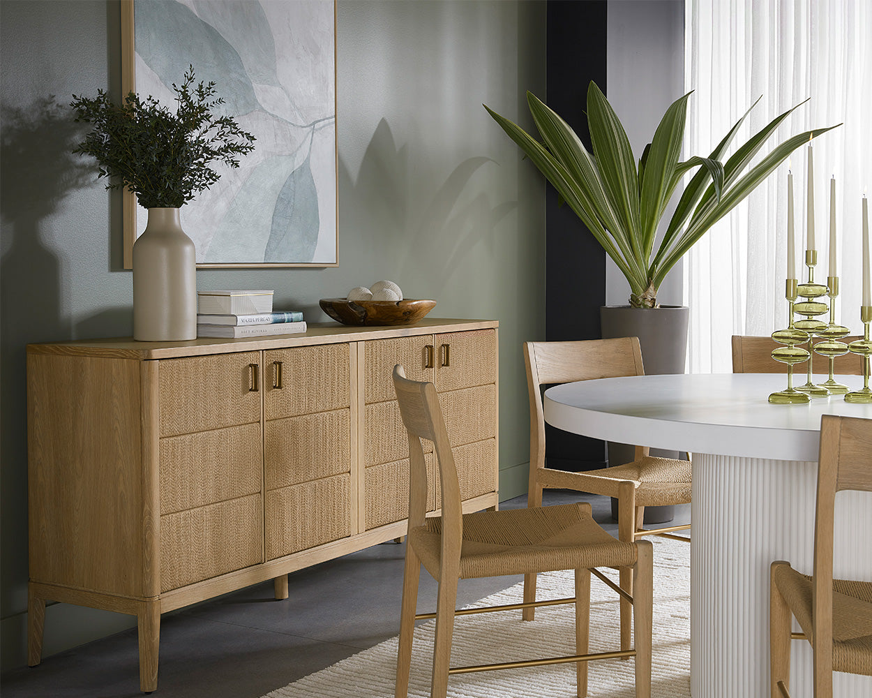 bondi-dining-chair-light-oak-110045 - view 2