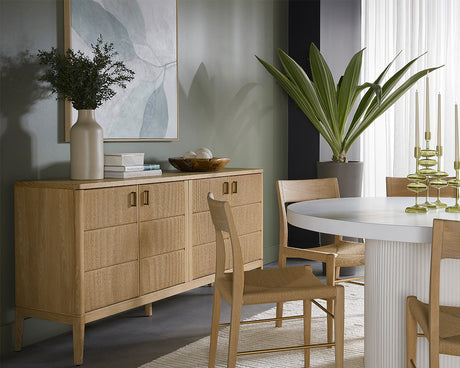 bondi-dining-chair-light-oak-110045 - view 2