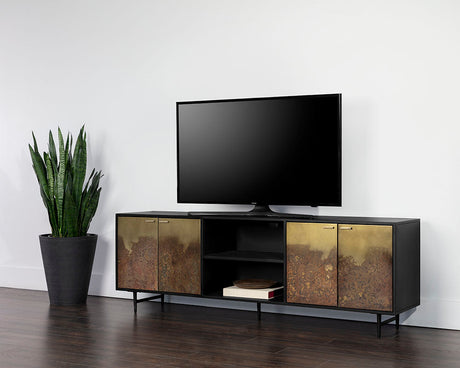 auburn-media-console-and-cabinet-110236 - view 2