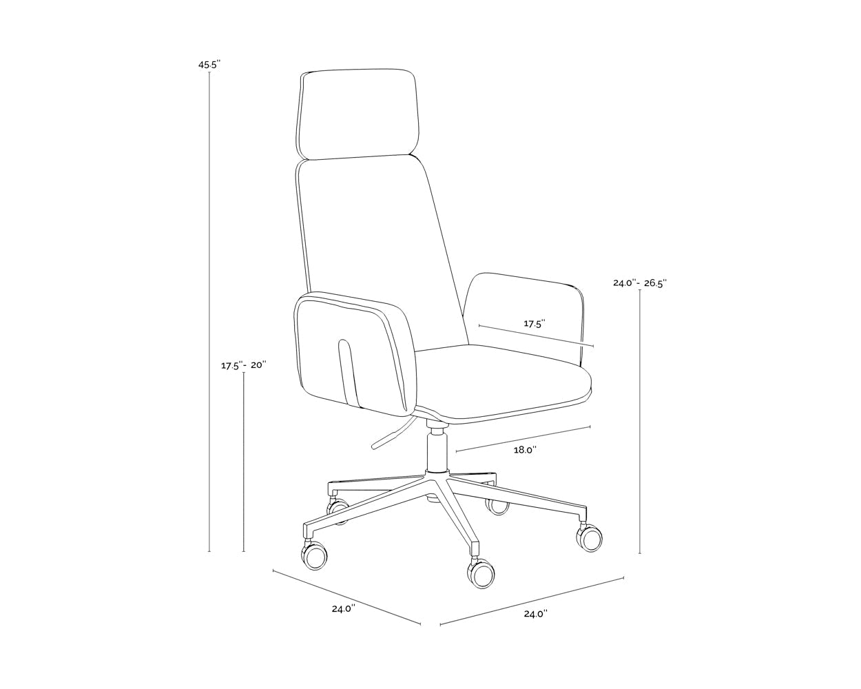 kalev-office-chair-110264 - view 13