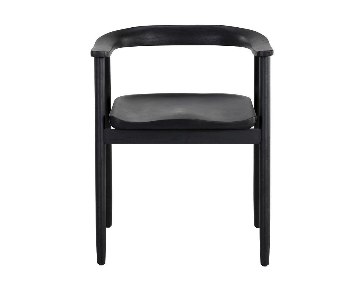 jeremy-dining-armchair-black-110457 - view 3