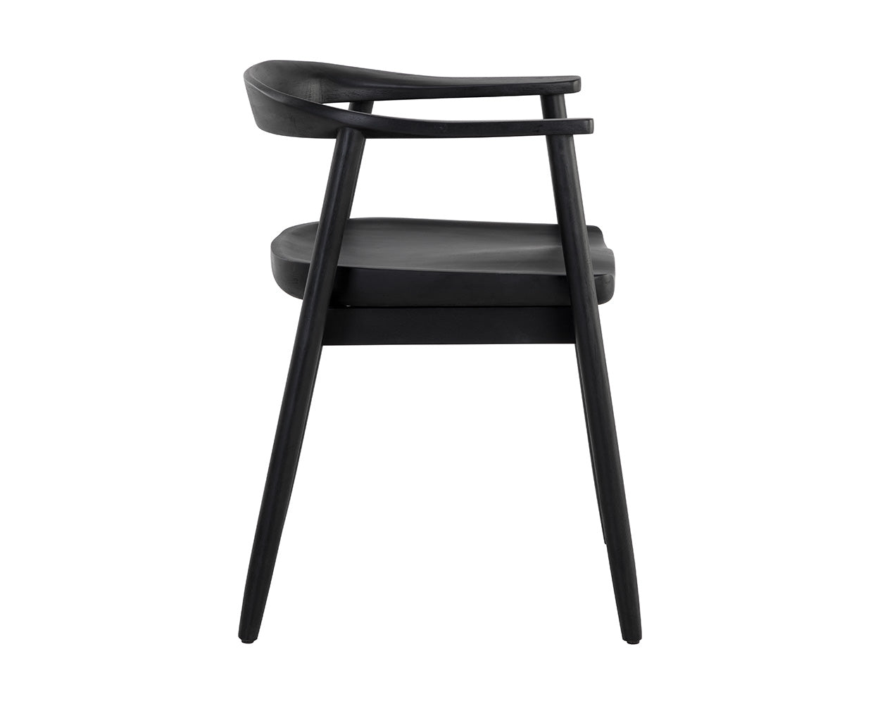 jeremy-dining-armchair-black-110457 - view 4