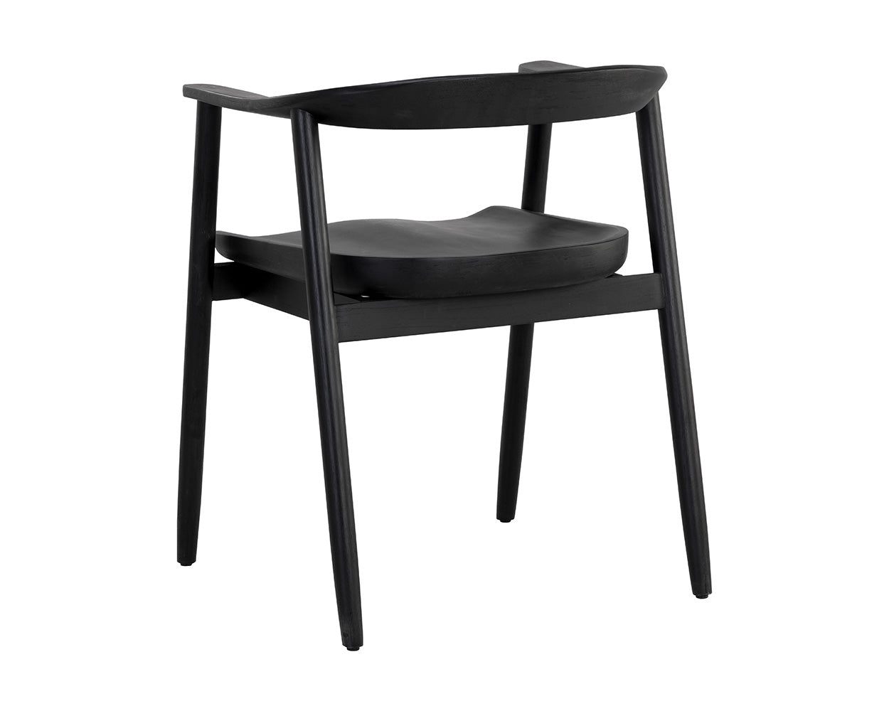 jeremy-dining-armchair-black-110457 - view 5