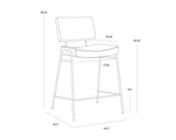 brinley-counter-stool-gold-110471 - view 9