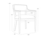 brylea-dining-armchair-natural-110525 - view 10