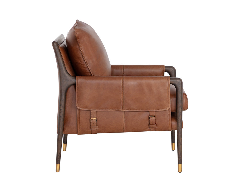 mauti-armchair-brown-110571 - view 3