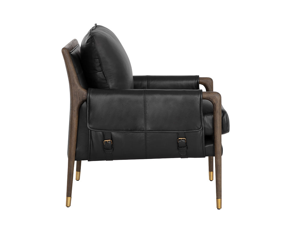 mauti-armchair-distressed-brown-110572 - view 4