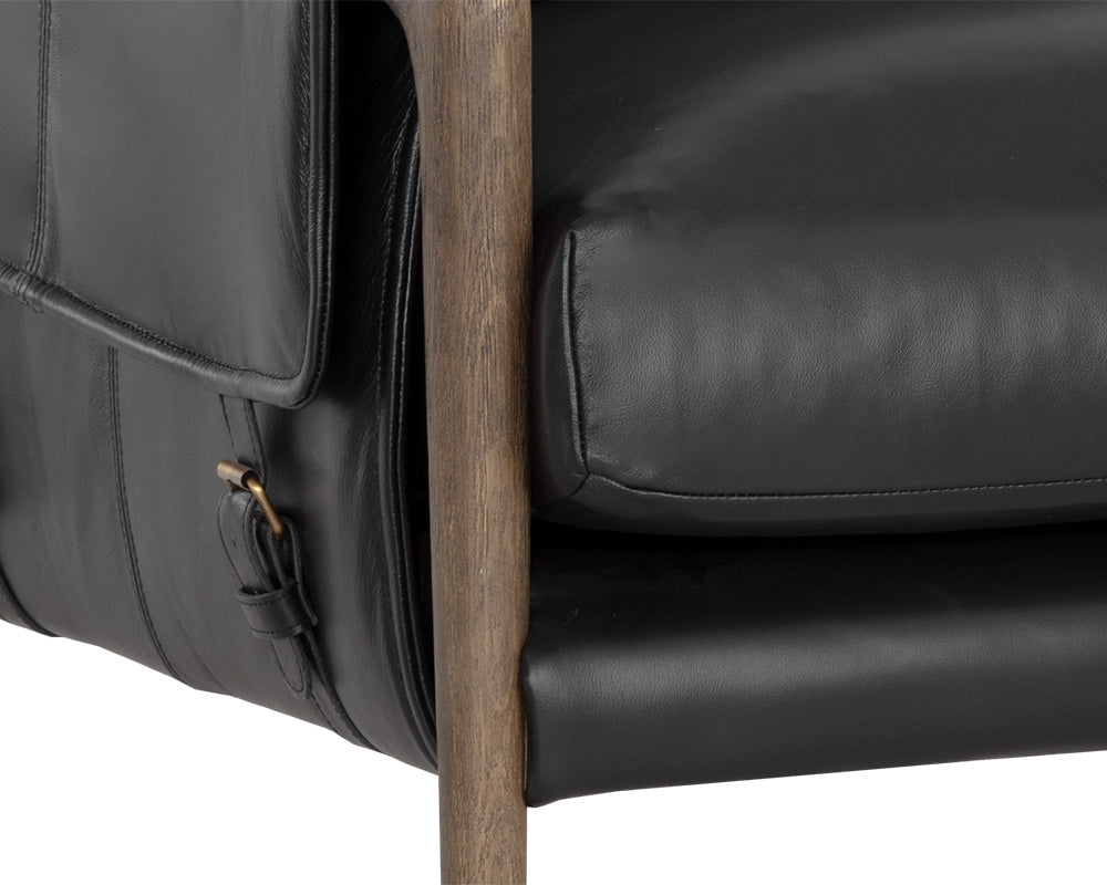 mauti-armchair-distressed-brown-110572 - view 6