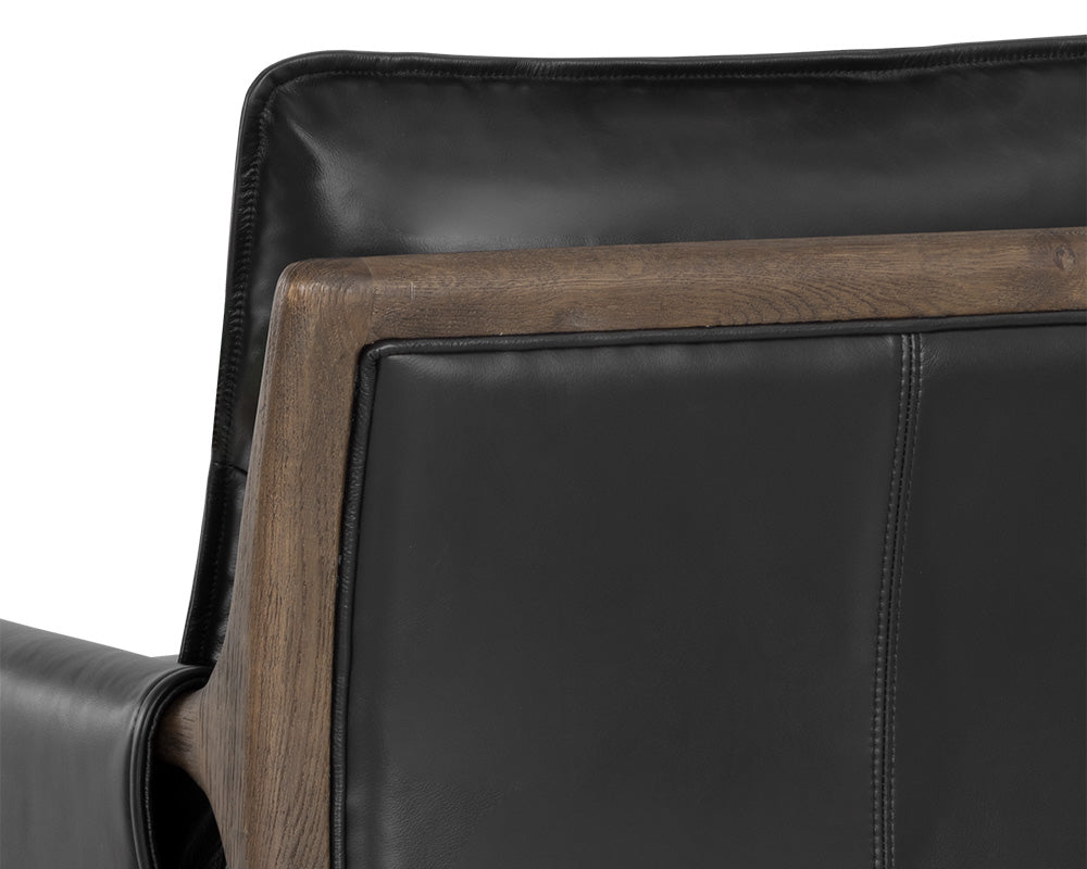 mauti-armchair-distressed-brown-110572 - view 8