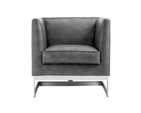 yvette-armchair-stainless-steel-110608 - view 2