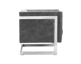 yvette-armchair-stainless-steel-110608 - view 3