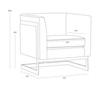 yvette-armchair-stainless-steel-110608 - view 5