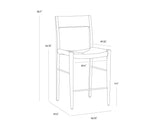 bondi-counter-stool-light-oak-110982 - view 7