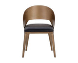 dezirae-dining-chair-antique-brass-111041 - view 3