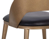 dezirae-dining-chair-antique-brass-111041 - view 8