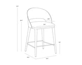 dezirae-counter-stool-antique-brass-111047 - view 9