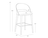 dezirae-barstool-antique-brass-111052 - view 9