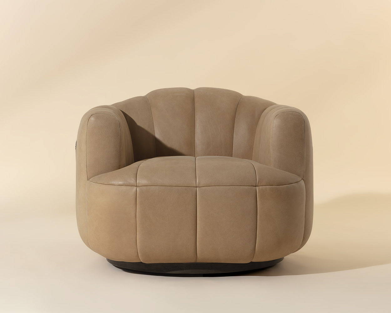 tadeo-swivel-armchair-dark-brown-111080 - view 4